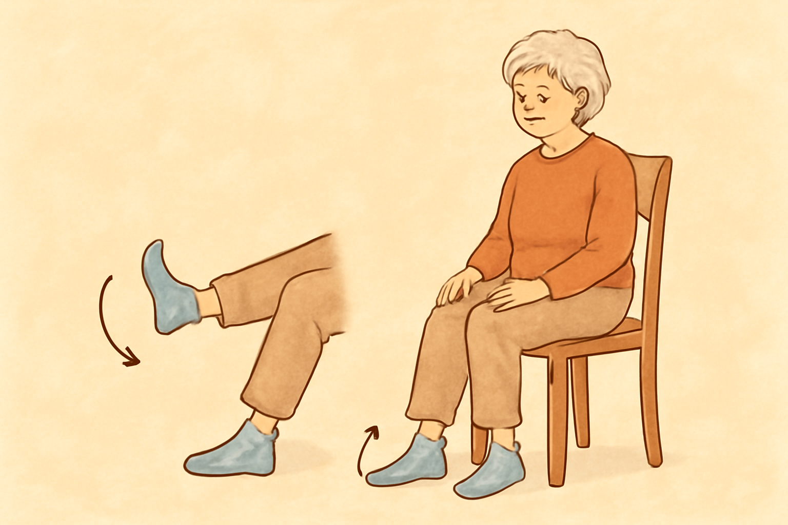 Ejercicios de rehabilitación adaptados para personas mayores tras cirugía