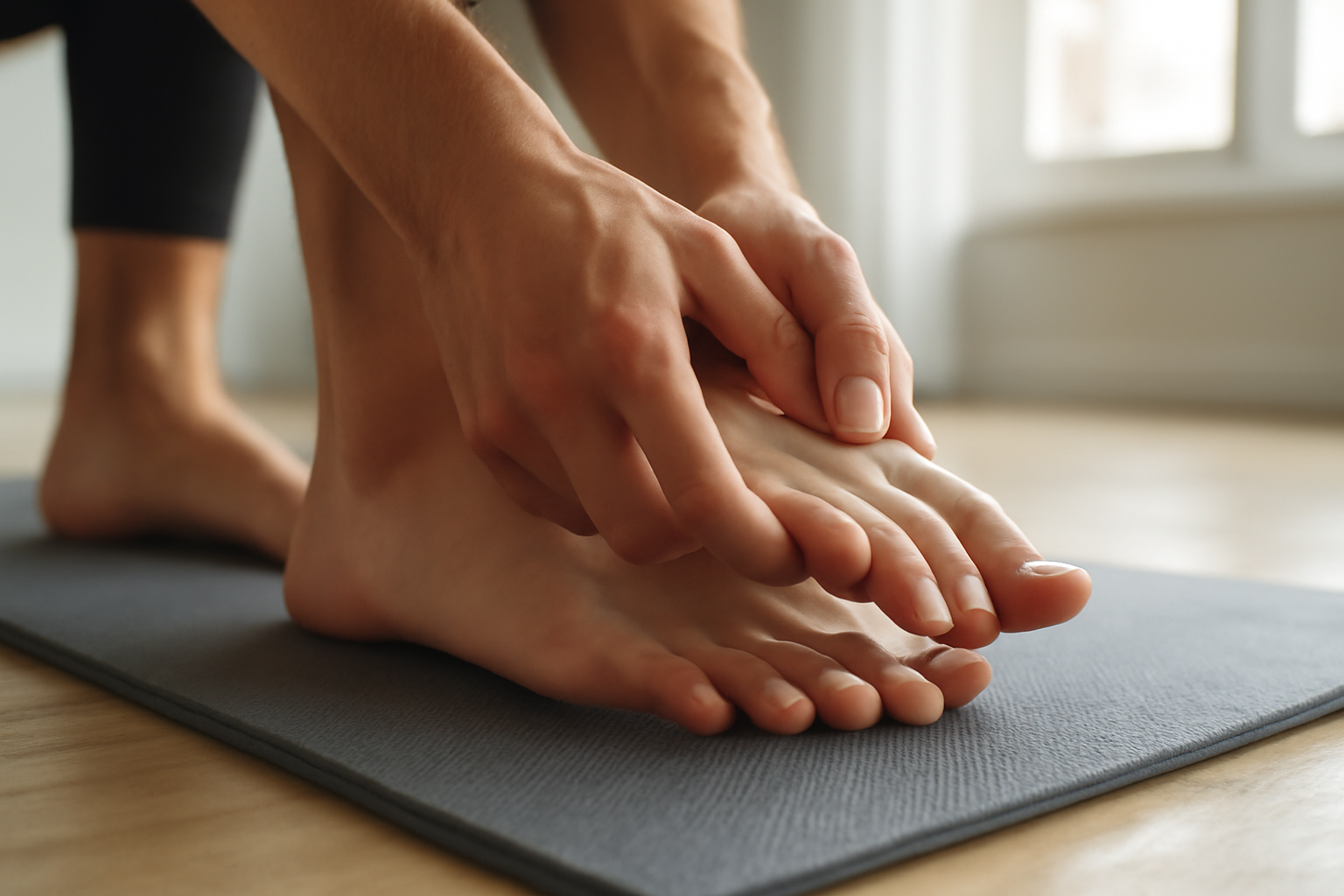 Ejercicios para juanetes: programa de fisioterapia