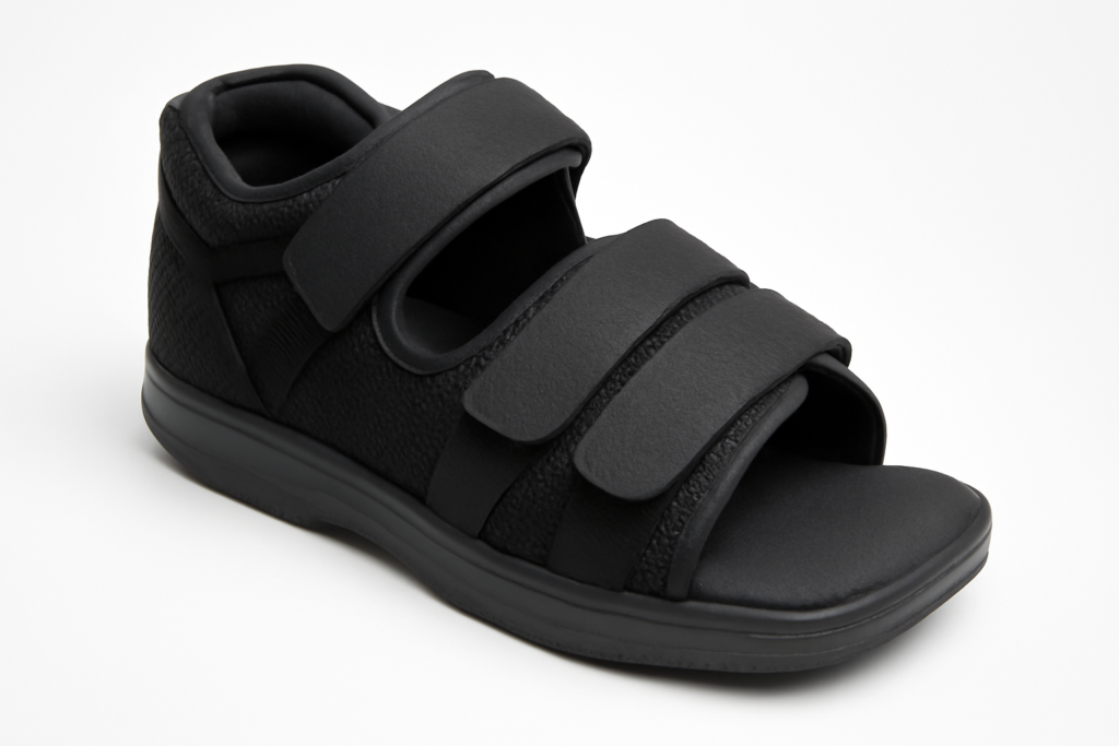 Zapato postoperatorio médico para recuperación de cirugía de juanete